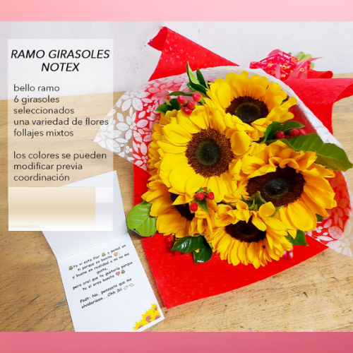 RAMO GIRASOLES NOTEX