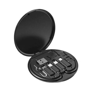 KIT DE ADAPTADORES UNIVERSALES 6 EN 1 - Estuche Compacto para Todos tus Dispositivos