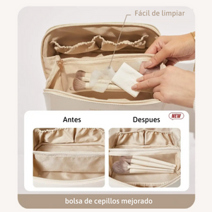 NECESER DE VIAJE COLOR BEIGE
