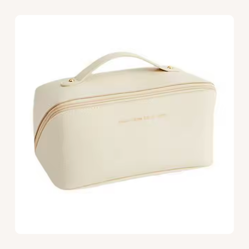 NECESER DE VIAJE COLOR BEIGE