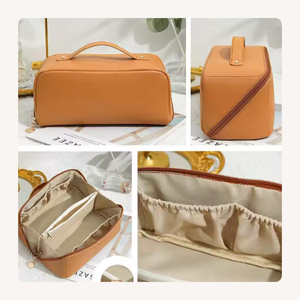 NECESER DE VIAJE COLOR BEIGE