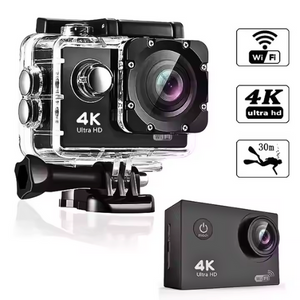🏄CÁMARA DEPORTIVA 4K ULTRA HD CON WIFI Y ACCESORIOS