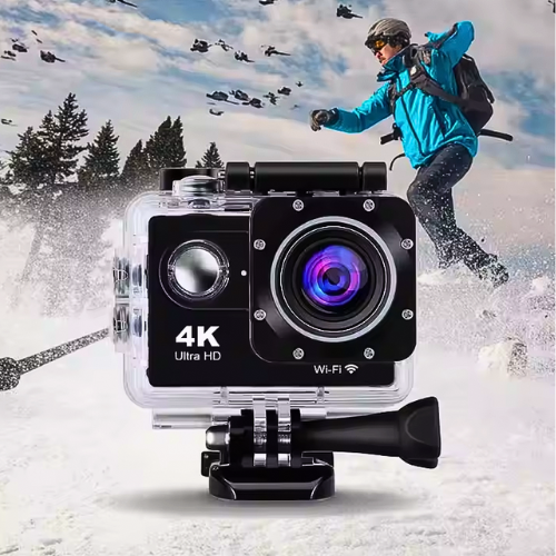 🏄CÁMARA DEPORTIVA 4K ULTRA HD CON WIFI Y ACCESORIOS