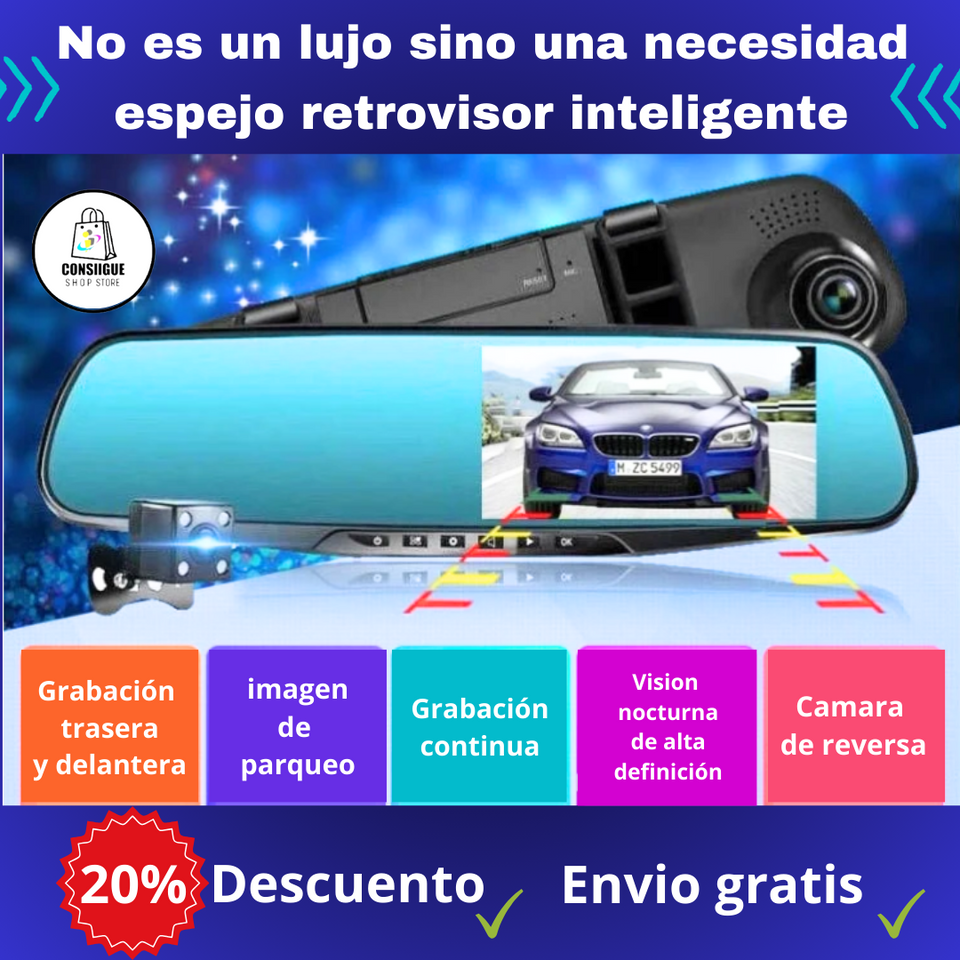 ESPEJO RETROVISOR INTELIGENTE